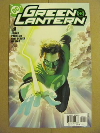 Green Lantern 1 2 3 Dc 2005 Series Hal Jordan Geoff Johns 9.  6 Near,