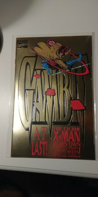 Gambit 1 Gold Foil Cover Rare