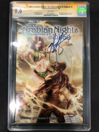 1001 Arabian Nights The Adventures Of Sinbad 2 Cgc Ss 9.  6 Signed Eric Basaldua