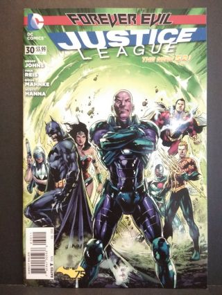 Dc 52 Justice League 30 1st Cameo App Jessica Cruz Power Ring Vf/nm 9.  0