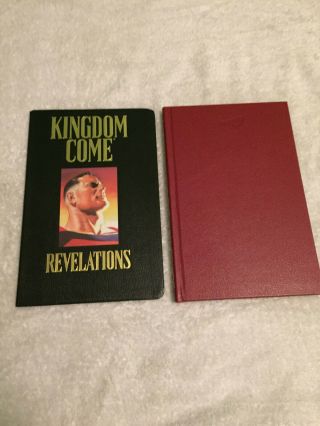 The Deluxe Kingdom Come Limited Edition Book Set Signed By Mark Waid Alex Ross