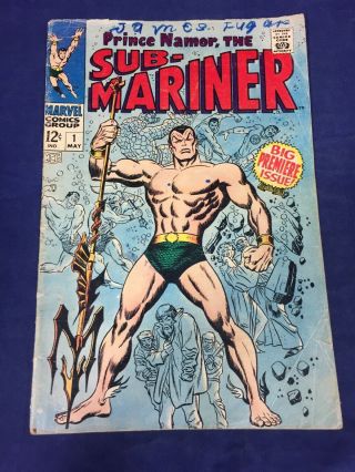 Sub - Mariner 1 (may 1968,  Marvel)