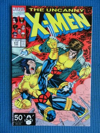 Uncanny X - Men 277 - (nm, ) - Wolverine,  Storm,  Cyclops,  Prof X,  Havok,  Angel