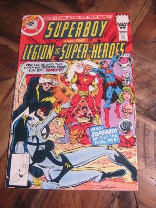 Superboy And The Legion Of - Heroes 246 Dc December 1978 Whitman Variant Kk