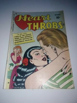 Heart Throbs No.  2 1949 Romance Comic Book