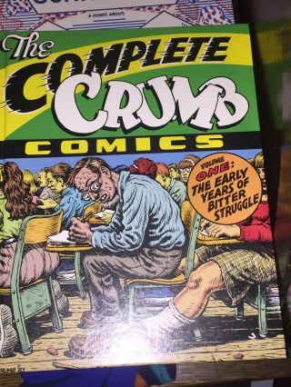 The Complete Crumb Comics Vol.  1 (signed/numbered) Fantagraphics Robert R.  Crumb