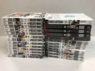 Soul Eater Complete Set 1 - 25 Yen Press Reader Copies Manga English