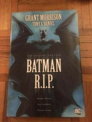 Batman: R.  I.  P.  The Deluxe Edition By Grant Morrison (dc,  Hardcover,  2009)
