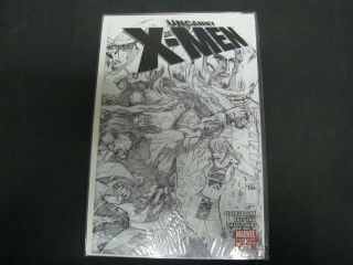 Uncanny X - Men 475 Marvel 1:25 Wraparound Tan Sketch Variant Nm