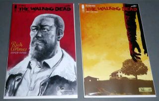 The Walking Dead 193 1st Print And 192 2nd Print Nm