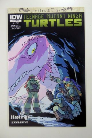 Idw Tmnt Turtles In Time (2015) 1 Rare Hastings Variant Nm (9.  4) Ships