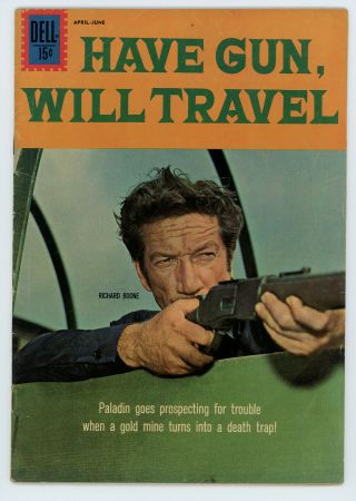 Jerry Weist Estate: Have Gun,  Will Travel 13 (dell 1962) Vg,  No Res