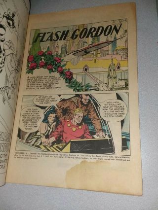 Flash Gordon 1 King Comics 1966 1st silver age appearance 12 cent scifi classic 3