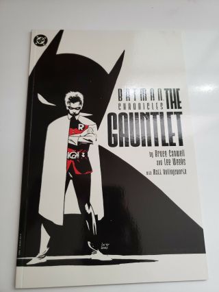 Batman Chronicles The Gauntlet Dc Comics.