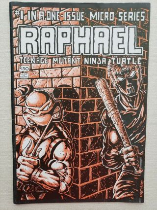 1985 Teenage Mutant Ninja Turtles 1 Raphael One Shot Mirage