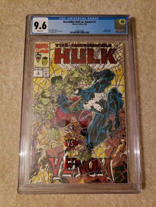 Incredible Hulk V.  Venom Cgc 9.  6,  Perfect Case Marvel Comics