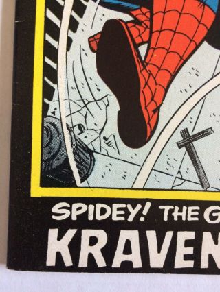 The Spider - Man 111 (August 1972,  Marvel Comics) Kraven The Hunter 4