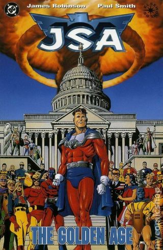 Jsa The Golden Age Tpb (dc) 1st Edition 1 - 1st 2005 Vg Stock Image Low Grade