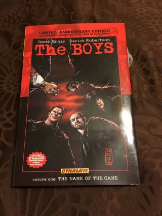 The Boys Volumes 1 - 5 HC OOP Dynamite Ent.  Source Of Hit Amazon Show 3
