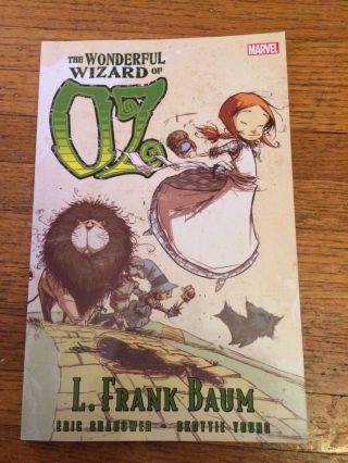 Marvel.  The Wonderful Wizard Of Oz.  Graphic Novel.  L.  Frank Baum.  Great Cond.