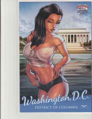 Robyn Hood Tarot One Shot Cover F Awesome Con Postcard Washington Le250 Nm Garza