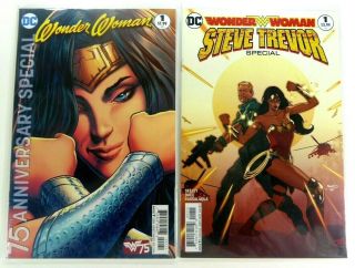 Dc Rebirth Wonder Woman 75th Anniversary Special,  Steve Trevor 1 Nm Ships