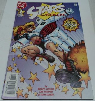 Stars And S.  T.  R.  I.  P.  E.  1 (dc Comics 1999) 2nd App & Origin Stargirl (fn/vf)