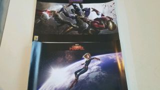 Sdcc 2019 Endgame Promo Poster Marvel Avengers And Captain Marvel
