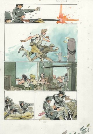 Tyler Jenkins Peter Panzerfaust Issue 24 P.  6 Published Art