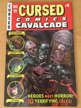 Cursed Comics Cavalcade 1 (dec 2018 Dc) Batman Swamp Thing - 80 Page Vf/nm
