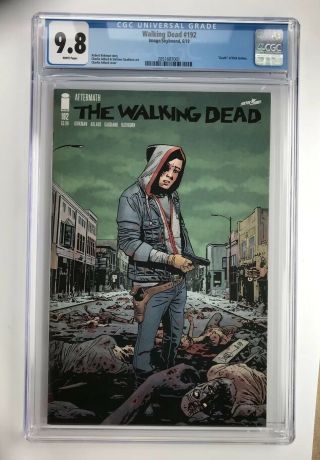 Walking Dead 192 Cgc 9.  8 Wp Death Of Rick Grimes.  Just Came Back From Cgc