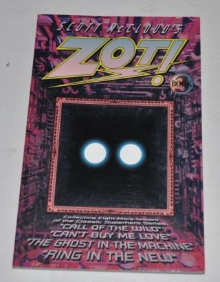 Zot Book 3 Comic Book Tpb Kitchen Sink Press - Scott Mccloud