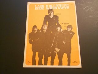 Lady Willpower - Vintage Sheet Music Recorded By The Union Gap 1968 Very Good