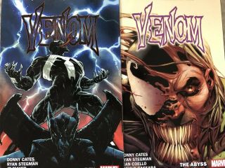 Marvel Venom Rex Trade Paperback Comic Book Vol 1 & 2