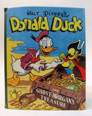 Carl Barks Donald Duck & Ghost Morgan 