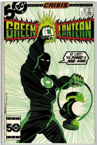 Green Lantern 195 1985 Guy Gardner Becomes Green Lantern Direct Edition Vfn/nm