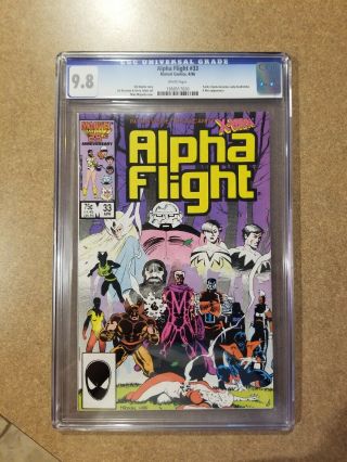Alpha Flight 33 Cgc 9.  8 1st Appearance Of Lady Deathstrike Nm White Pages