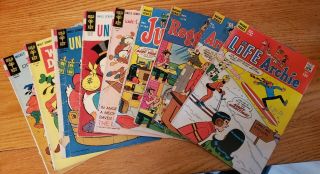 Vintage Archie Series And Disney Comic Books