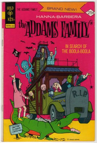 The Addams Family Gold Key Comic Books 