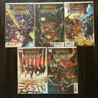 War Of The Realms Journey Into Mystery 1 To 5 Nm 2019 Complete All 1st Prints