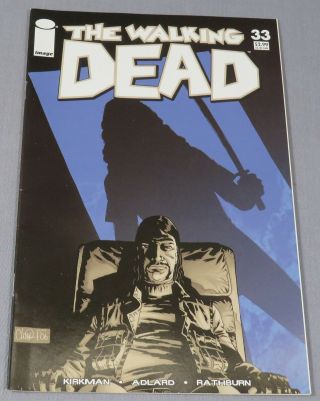 Walking Dead 33 (rare 2nd Print Blue Cover Governor Variant) Vf Image 2006