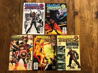 Marvel Zombies 2 Limited Series 1 - 5 Complete Set 2007 Combine