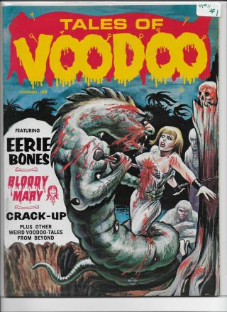 Tales Of Voodoo 1,  Witches Tales,  Weird,  Tales From The Tomb,  16 Books,  Eerie