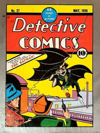 Famous 1st Edition Detective Comics 27 Treasury Edition Hard Cover,  Dc Comics