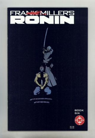 Ronin Limited Series 6 Nm - Frank Miller,  Scarce Last Issue Fold - Out Poster