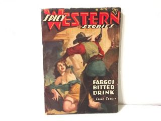 Spicy Western Stories Pulp January 1942