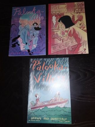 Palookaville 1,  2,  And 3 Seth Drawn And Quarterly Uncollected