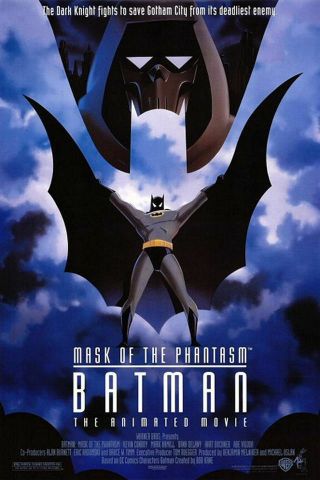 Batman Mask Of The Phantasm Rolled Double Sided Movie Poster 27x40 Huge