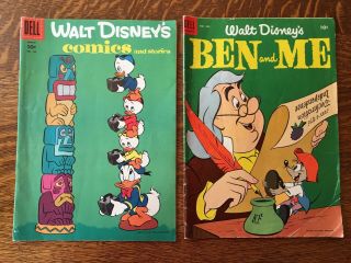 Two Dell Comic Walt Disney 