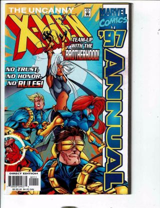 6 Uncanny X - Men Marvel Comic Books Annuals 97 